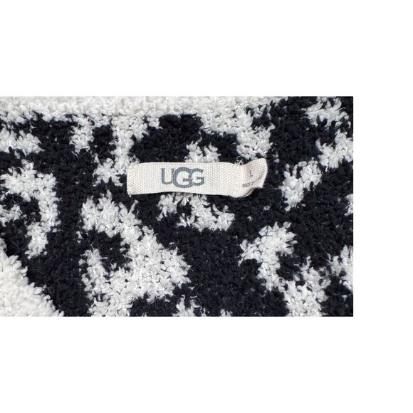 Women's UGG Cheetah Print Sweater, Size Large - Picture 3 of 5